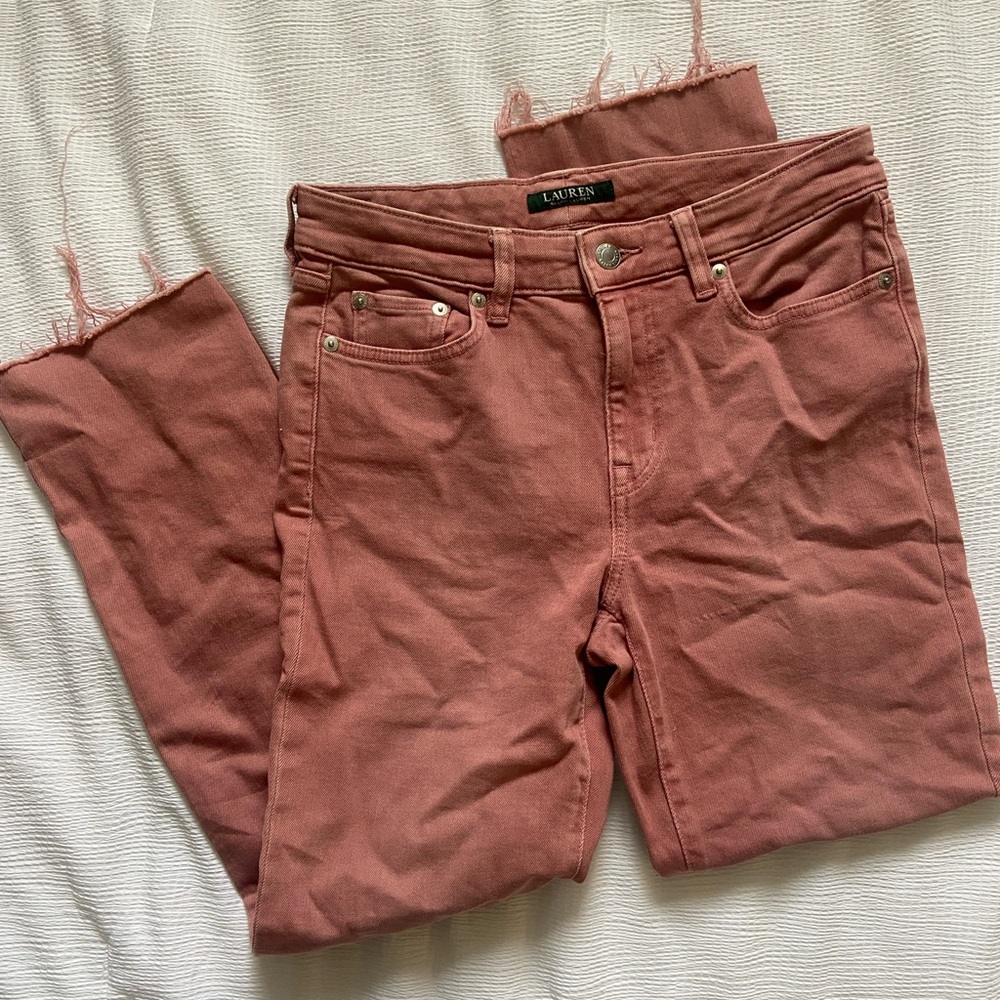 Ralph Lauren Pink Jeans